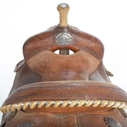 NRS Used 14.5in. Silver Mesa Barrel Racer -Western Cowboy Equipment Store 02 068BR 2