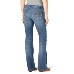 Wrangler Women's Retro Sadie Boot Cut Jeans -Western Cowboy Equipment Store 1007MWZRT 3