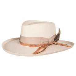 Stetson Hats Kings Row Peach Band 3 1/2in. Brim