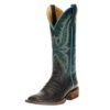 Macie Bean Boots Women's Bite In Shining Armour Turquoise Top Boot -Western Cowboy Equipment Store 114789 default l