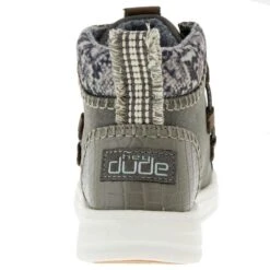 Heydude Women`s Hey Dude Eloise Recycled Leather Granite Casual -Western Cowboy Equipment Store 121893390 04