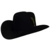 Stetson Hats 6X Precreased Rancher Black 4in. Brim Black Felt Cowboy Hat -Western Cowboy Equipment Store 128805 default l