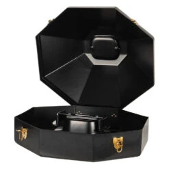 Hat Cans By Formco Black Buckaroo Hat Can 5in. Brim -Western Cowboy Equipment Store 1340 5