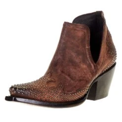 Women's Ariat Chocolate Wingtip Dixon Boot