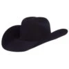 American Hats AHC 40X Rancher Crease Black Self Band 4 1/2in. Brim Felt Cowboy Hat -Western Cowboy Equipment Store 144465 default l