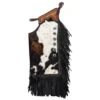 Rockin` Y Saddlery Adult Hair-On Cowhide Leather Chinks -Western Cowboy Equipment Store 149224 default l