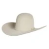 American Hats 40X Bone Self Band 5in. Brim Open Crown Felt Cowboy Hat