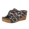 Corkys Footwear Women`s Corky's Cheerful Gold Cheetah Wedge -Western Cowboy Equipment Store 153284 default l