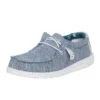 Heydude Men`s Hey Dude Wally Sox Ice Grey Casual Shoe -Western Cowboy Equipment Store 153905 default l