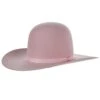 Rodeo King 7X Powder Pink 4 Inch Brim Open Crown Felt Hat -Western Cowboy Equipment Store 160126 default l