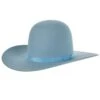 Rodeo King 7X Powder Blue 4 Inch Brim Open Crown Felt Hat