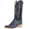 R Watson Boots Men`s Blue Cape Buffalo 13in Midnight Blue Sinatra Cowhide Top Boot -Western Cowboy Equipment Store 161798 default l