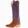 Rios Of Mercedes Women's Rust Carpincho Violet Buffamonte Top Boot -Western Cowboy Equipment Store 163654 default l