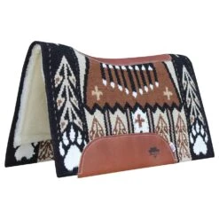 Professionals Choice 33x38 Good Medicine Bear Paw Saddle Pad -Western Cowboy Equipment Store 210423 645950