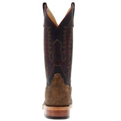 Anderson Bean Men's Ride Ready Tan Safari Cape Buffalo Black Buffamonte -Western Cowboy Equipment Store 332420 04