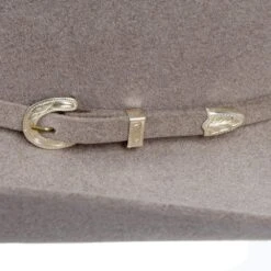 American Hats AHC 40X Rancher Crease Natural 4 1/2in. Brim Felt Cowboy Hat -Western Cowboy Equipment Store 40XRCNATS45 4