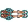 Rafter T Ranch Company Painted Cactus Kids Spur Straps