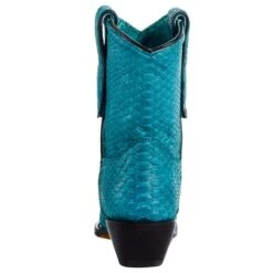 Corral Women`s Turquoise Python 8in. Top Boot -Western Cowboy Equipment Store A4196 04