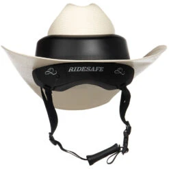 Resistol Ridesafe Straw Cowboy Hat -Western Cowboy Equipment Store HSRIDE 644481XS 3
