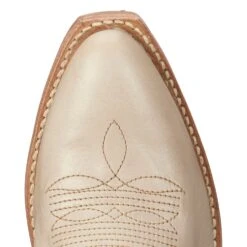 Justin Boots Women's Vintage Verlie Vanilla 17 In Top Round Toe Cowgirl Boot -Western Cowboy Equipment Store JST 005 VN4475