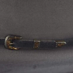 Jw Brooks Custom Hats 50X Blue Roan 4 1/2in. Brim Felt Cowboy Hat -Western Cowboy Equipment Store JWB 50XBLUEROAN45 2