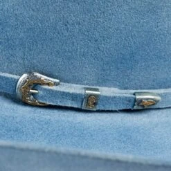 Jw Brooks Custom Hats 50X Robins Egg Smoke 4 1/4in. Brim Felt Cowboy Hat -Western Cowboy Equipment Store JWB 50XRBESMK42 2