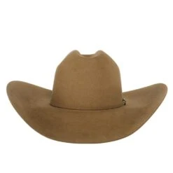 Rodeo King 7X Pecan 5in. Brim Open Crown Felt Cowboy Hat -Western Cowboy Equipment Store RK316 2
