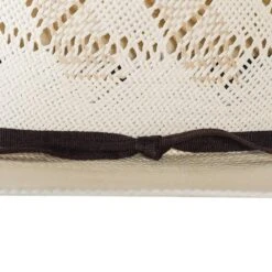 Rodeo King Ivory The Wind Shantung 4 1/2in. Brim Open Crown Straw Cowboy Hat -Western Cowboy Equipment Store RK318 4
